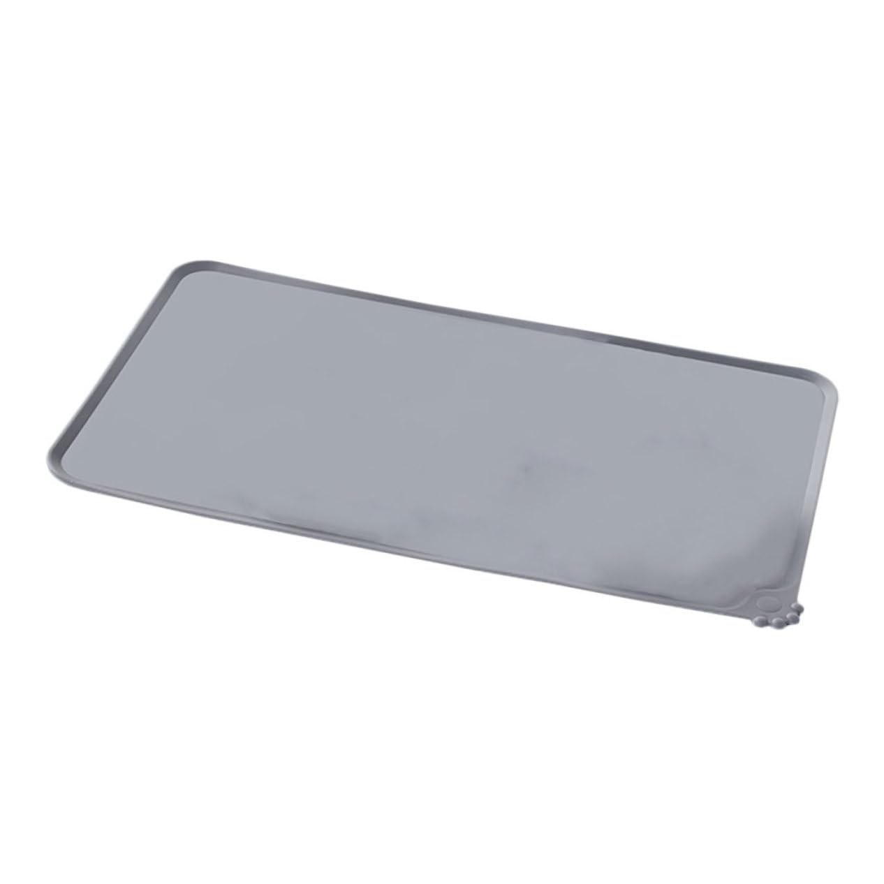 Totority Household Pet Feeding Mat Wear Resistant Skid Dog Bowl Mat Easy Water Resistant Leak Design for Cats and Dogs Durable Pet Accessory