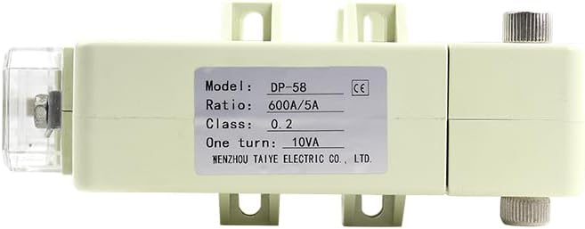 AC Open core Square Single Sensor Current Transformer Copper Rod high Precision 0.2 DP 400-6000A/5A(Dp46,400 5A)