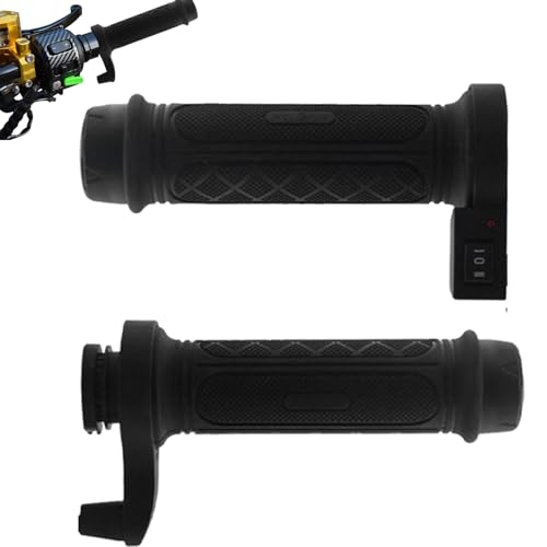 Chauffage électrique pour guidon de moto 12V avec thermostat 3 réglages