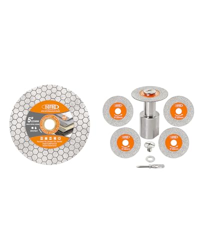 Lame diamantée 125mm pour réussir la pose de carrelage de salle de bain