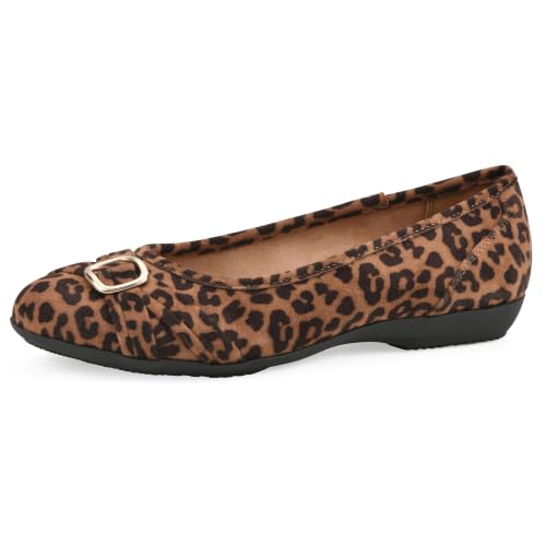Image of Cliffs by White Mountain Women's Cushioned Calming Ballet Flat