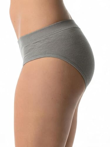 Image of Balanced Tech Moisture Wicking Underwear for Women, Seamless Workout Hipster Brief Bikini Panties