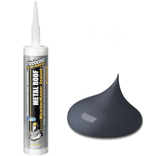 Titebond WeatherMaster Metal Roof Sealant 12 tubos de 9.5 Oz miniatura 1
