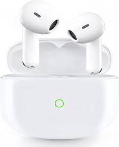 Bluetooth Kopfhörer, Kabellos Kopfhörer In Ear Bluetooth 5.3, 50Std Tiefer Bass Noise Cancelling Wireless Earbuds, Touch Control, IP7 Wasserdicht Sport Kabellose Ohrhörer für iPhone/Samsung/Android