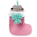 GUND Pusheen Christmas Holiday Stuffed Plush Cat in Stocking, 11"