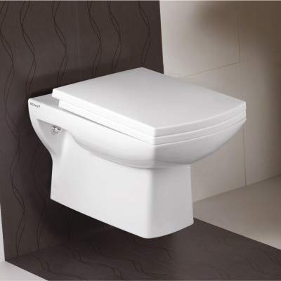 InArt Ceramic Commode Wall Mount/Wall Hung Western Toilet/Commode/Water ...