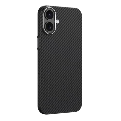 Coque fine fibre de carbone iPhone 17 compatible MagSafe