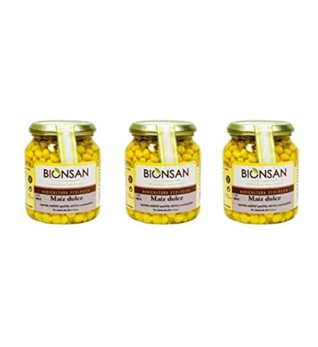 Bionsan Maíz Dulce Ecológico 320 Gr | 3 X 320 Gr
