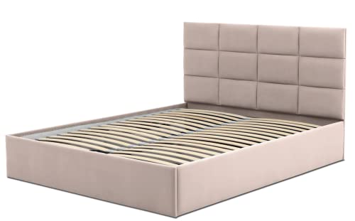 Polsterbett Tores 160x200 mit Bettkasten! Doppelbett mit Lattenrost! Best...