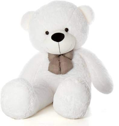 Image of Giant Teddy Bear 3 Feet - Soft Plush Stuffed Toy for Kids & Girlfriend, Soft Toy for Kids - Birthday Gift for Girls, Plush Toy Big Cuddly Hugging Bear, Gifts for Valentine's Day (White)