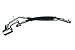 URO Parts 1171300957 A/C Hose, For A/C Compressor