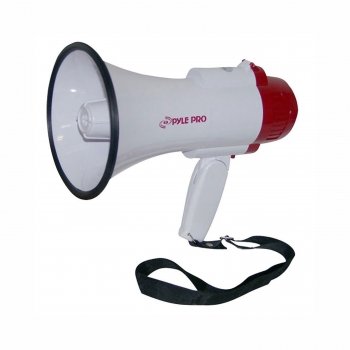 Pyle PMP35R Professional Megaphone/Bullhorn w/Siren & Voice Recorder (Please See Item Detail in Description)