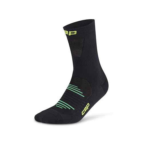 CEP Pro Run Ultralight Mid Cut Compression Socks for Men & Women - Targeted Support, Zero Cushion Peformance Running Socks