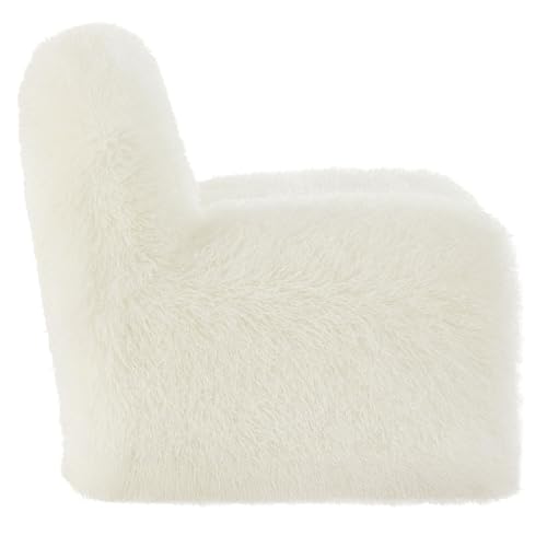 Sillón Plegable Peluche Blanco miniatura 7
