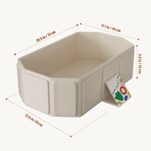 Baignoire pliable bébé grand seau de bain portable pour nourrisson - 3