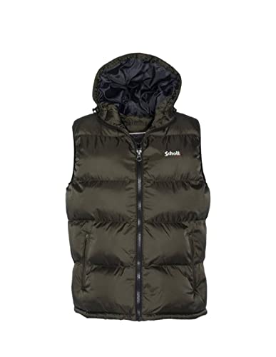 Doudoune sans manches Schott IDAHO2V ref 55199 Kaki - XL