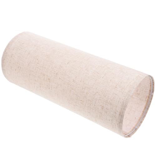 IWOWHERO Pantalla Larga de Tela para Lámpara de Pie, Diseño Moderno Cilíndrico, Adecuada para Oficina, Dormitorio y Hotel, Fácil Montaje y Duradera