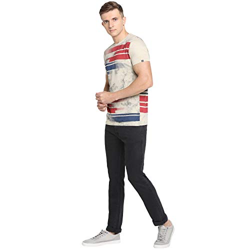 Image of Pepe Mens Round Neck Printed T-Shirt