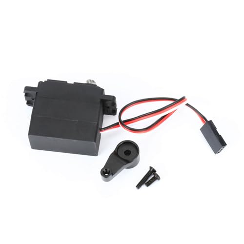 RCAWD 3KG 21T Steering Servo & Servo Arm Horn for MJX Hyper Go 1/14 14210 14209 Series Upgrades Part Black