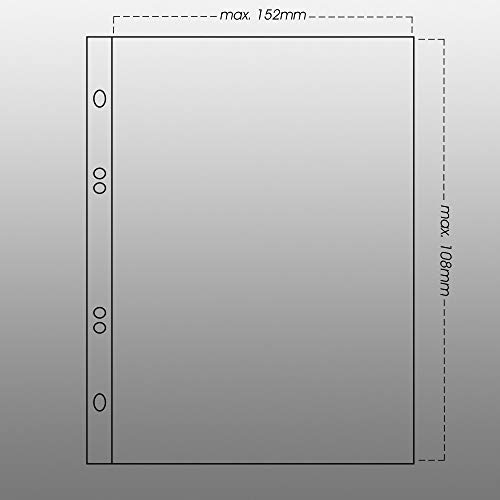 Prophila Collection Ersttagsblatt-Album (blau) mit 20 Hüllen für Ersttagsblätter (ETB)