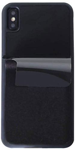 Anti Gravity Phone Case for iPhone X with Dust Proof Film, Magic Nano Hands Free Stick to Wall Anti-Gravity Case Black Anti Gravity Case for iPhone Xs