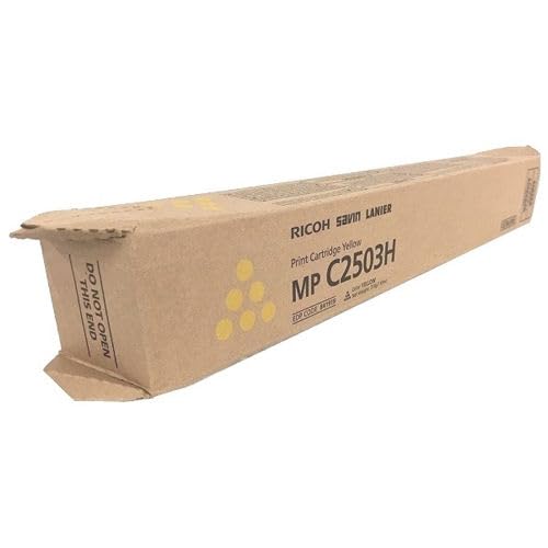 Amazon.com: Ricoh Genuine 841919 MP C2503H, Yellow Toner