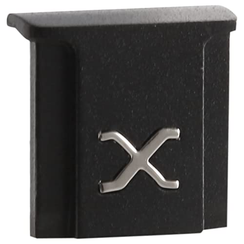 Bortivier Adecuado para X-T4 X-T3 X-T2 X-T30 X-T20 X-E3 X-E2 X-PRO3 X- X30 X10 Zapata Caliente Flash Integrado Zapata Negra