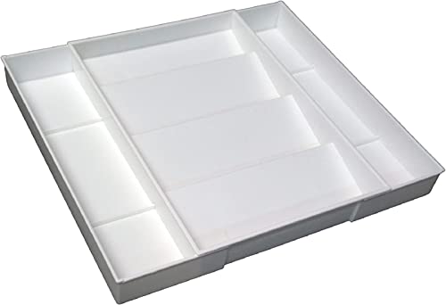 Dial Industries Expandable Kitchen Drawer Spice and Season Jar Organizer Tray