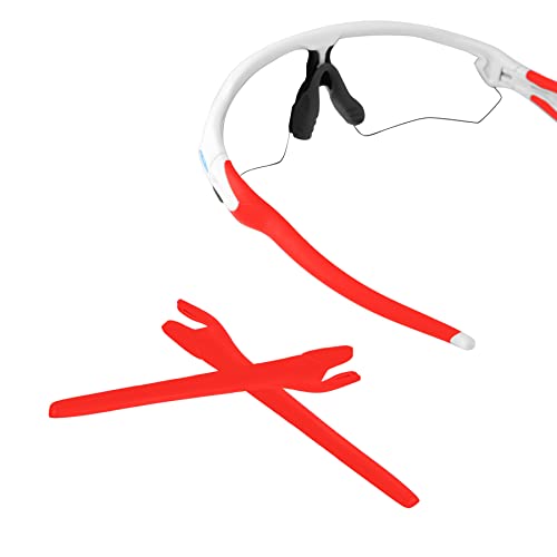 ThunderClap Earsocks - Gafas de sol Oakley Radar EV Path XS OJ9001, rosso, Talla única