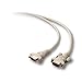 Belkin F2N025-10 10FT, HIGH-Density DB15 Male/Female Extension, Extension Cable-VGA/SVGA, F2N02510