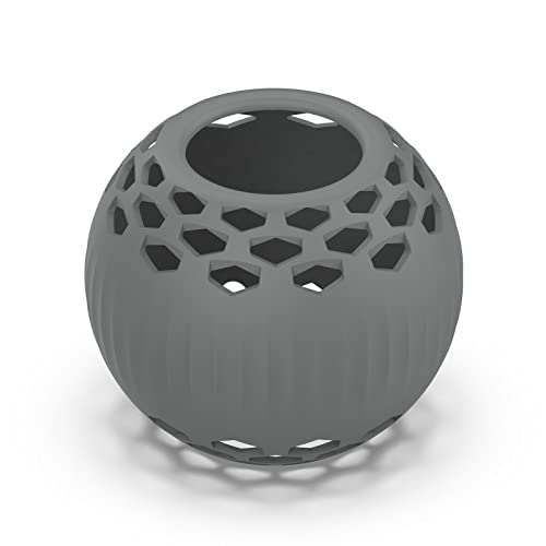 KAREN66 Lautsprecherhülle für HomePod Mini Silikonhülle Lautsprecher Schutzhülle Musikbox Speaker Case - Silikon Hülle stoßfest Abdeckung für HomePod Mini (Grau)