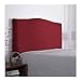 YCDZSW Copertura testiera Letto,Copri Testata Letto Matrimoniale,Elastica Protezione Copertura Antipolvere Lavabile per la Decorazione della testiera (Vino Rosso,150cm(140-170cm))