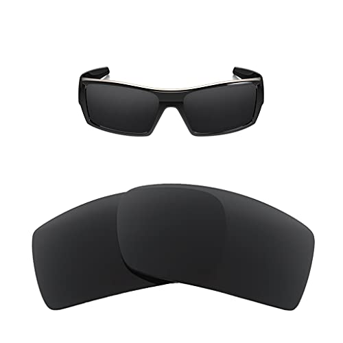 Changement De Lentilles Pour Lunettes De soleil Oakley Gascan OO9014 60MM Avec Chiffon De Nettoyage (noir)