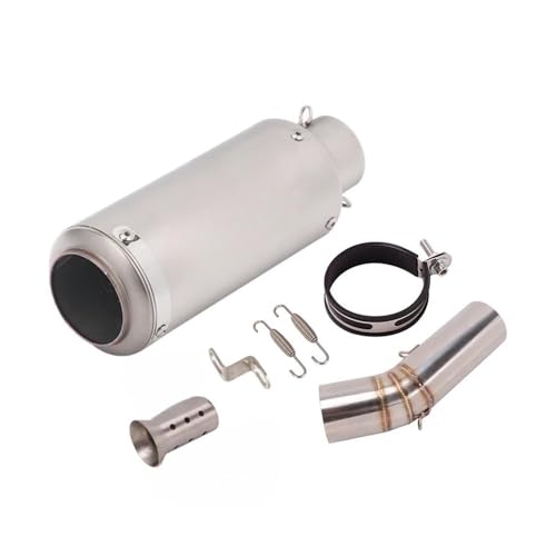 Pot d'échappement slip-on 60 mm pour Diavel 1200 avec biellette intermédiaire et silencieux