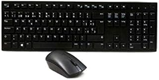 Dell KM636 Wireless (Spanish Latin Layout) Keyboard & Mouse Combo (580-ADVB)