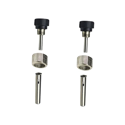 OSOLADY 6 Sets Hot Plate Electric Soldering Accessories Tools Soldering Tip Stainless Steel Socket for Welding