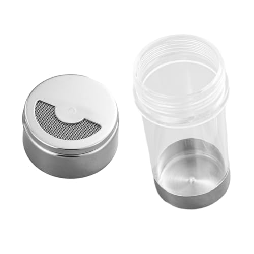 BRIGHTFUFU Castor Pepper Jar Multi-function Spice Jar Pepper Shakers Multipurpose Condiment Jar Seasoning Dispenser Household Spice Bottles Pepper Storage Bottles Seasoning Bottle Acrylic