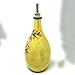 CERAMICHE D'ARTE PARRINI - Italian Ceramic Art Pottery Oil Cruet Bottle Hand Painted Decorated Olives Made in ITALY Tuscan