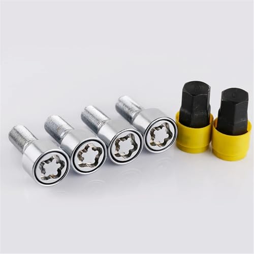 Tornillos rueda VW Golf Jetta 6 pernos bloqueo contra robos M14x1.5 4
