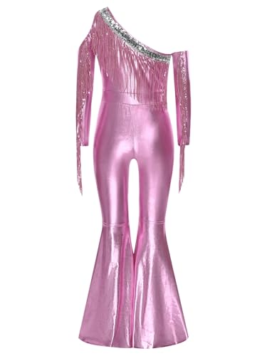 Disfraz completo de baile con lentejuelas para niñas miniatura 4
