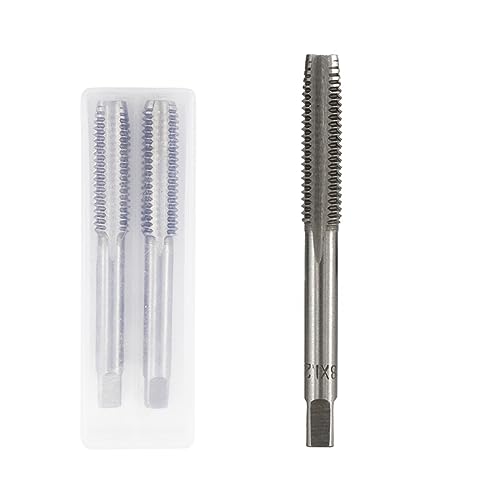2pcs HSS Metric Screw Tap & Drill Bit Set - M3 M4 M5 M6 M8 M10 M12 M14 M16, Straight Flute Hand Tools for Precision Tapping, Includes 2pcs M4x0.7