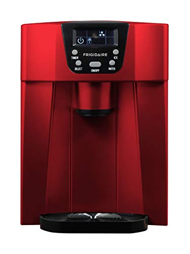 Frigidaire EFIC227-2 in 1 Water Dispenser with Ice Maker - 2 Size Ice Cube - LCD Display- Compact Size - Silver