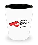 Dallas Texas DFW Amusement Penny Whistle Park Shot Glass