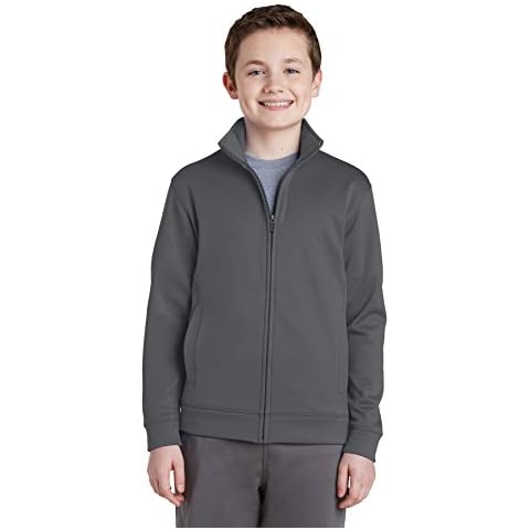 Sport-Tek Youth Sport-Wick Fleece Jacket Cover