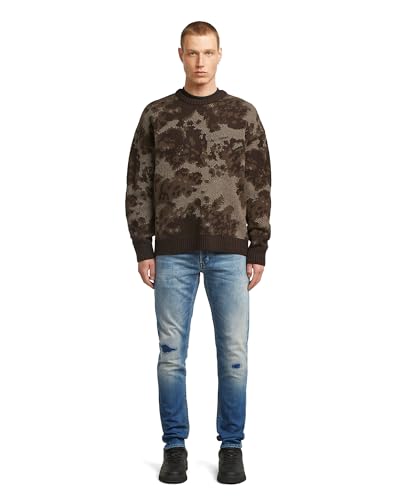 G-STAR Herren 3301 Slim Jeans, Mehrfarben (Faded new Moon Restored 51001-C052-H443), 28W / 34L 3