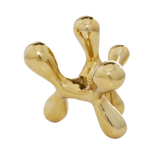 Cosmoliving By Cosmopolitan 27976 Aluminum Metal Abstract Decorative Sculpture Home Decor Statue thumb #2