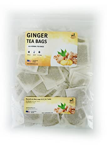 Peppermint, Hibiscus, Lemongrass, Ginger Tea Bundle 4 Bags Of Herbal Tea 800 Tea Bags #TOP4