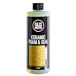 Glismoto Ceramic Foam and seal 500 ml – Spray-On, Rinse-Off Ceramic Protection | SiO₂ Foam Sealant with up to 6 Month Durability | High Gloss, Hydrophobic Finish Safe for All Surfaces