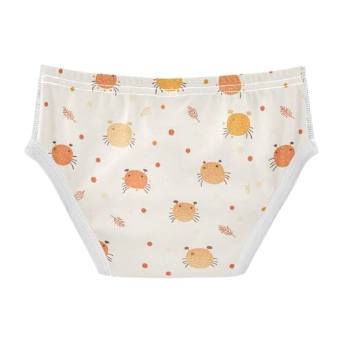 Wusikd Cute Hermit Crabs Boys' Underwear Cotton Boys Briefs Soft Toddler Underwear 2T2