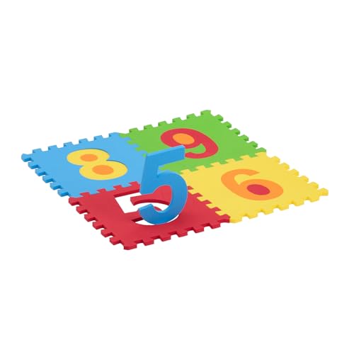 Amazon Brand - Supples Kids Hopscotch Game Playmat | BIS Certified | Safe & Soft Non-Toxic EVA Foam Baby Playmat | Multicolor - Image 11 thumbnail